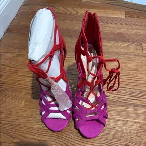 Jesica Simpson open toe heel sandals